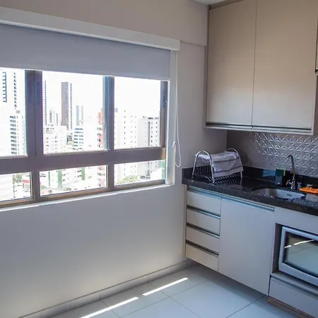 Flat No Melhor De Boa Viagem, Vista Para O Mar, Andar Alto Recife Exterior photo