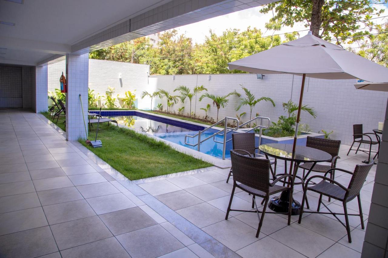 Apartamento Flat No De Boa Viagem, Vista O Mar, Andar Alto