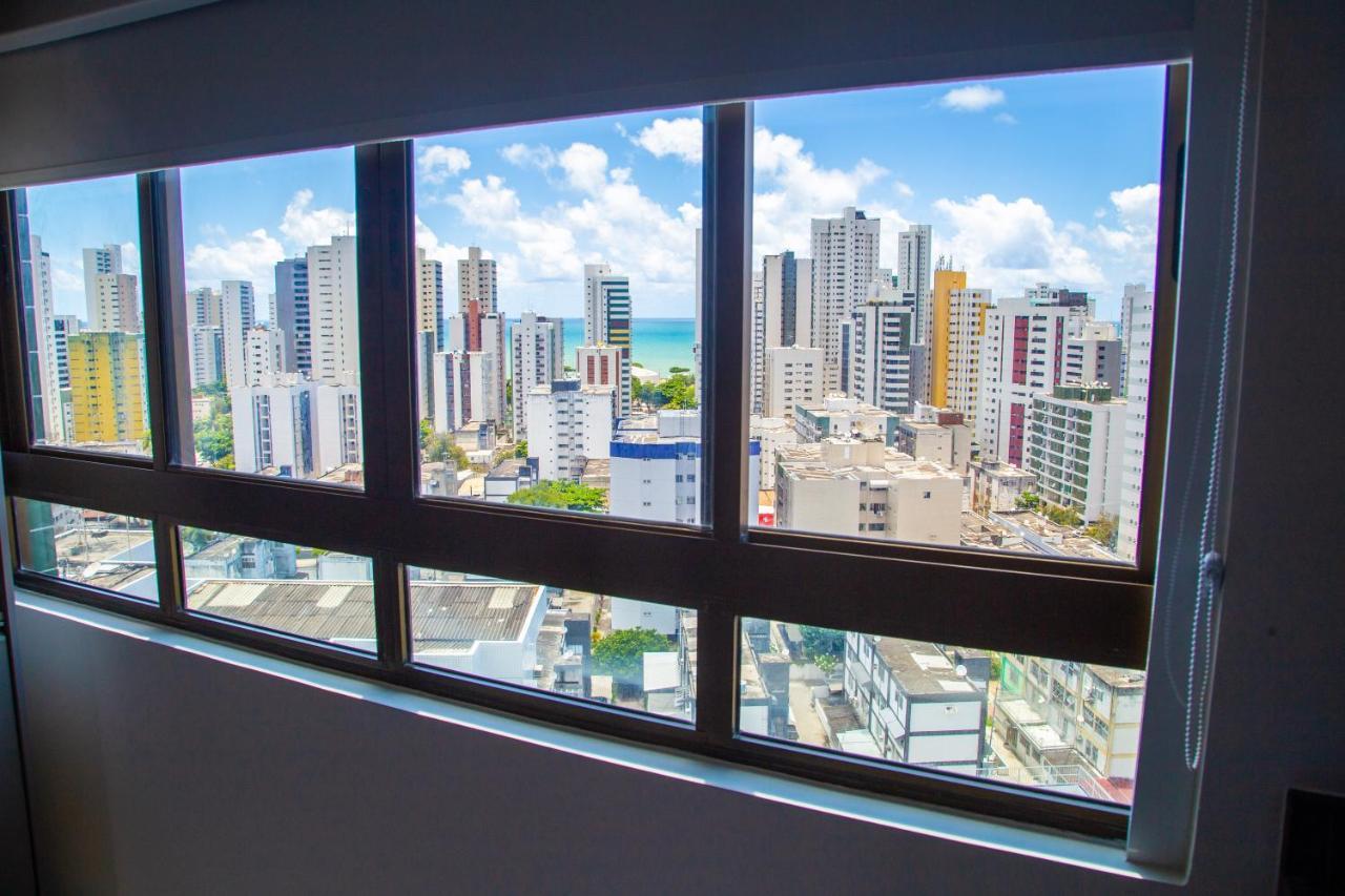 Flat No De Boa Viagem, Vista O Mar, Andar Alto